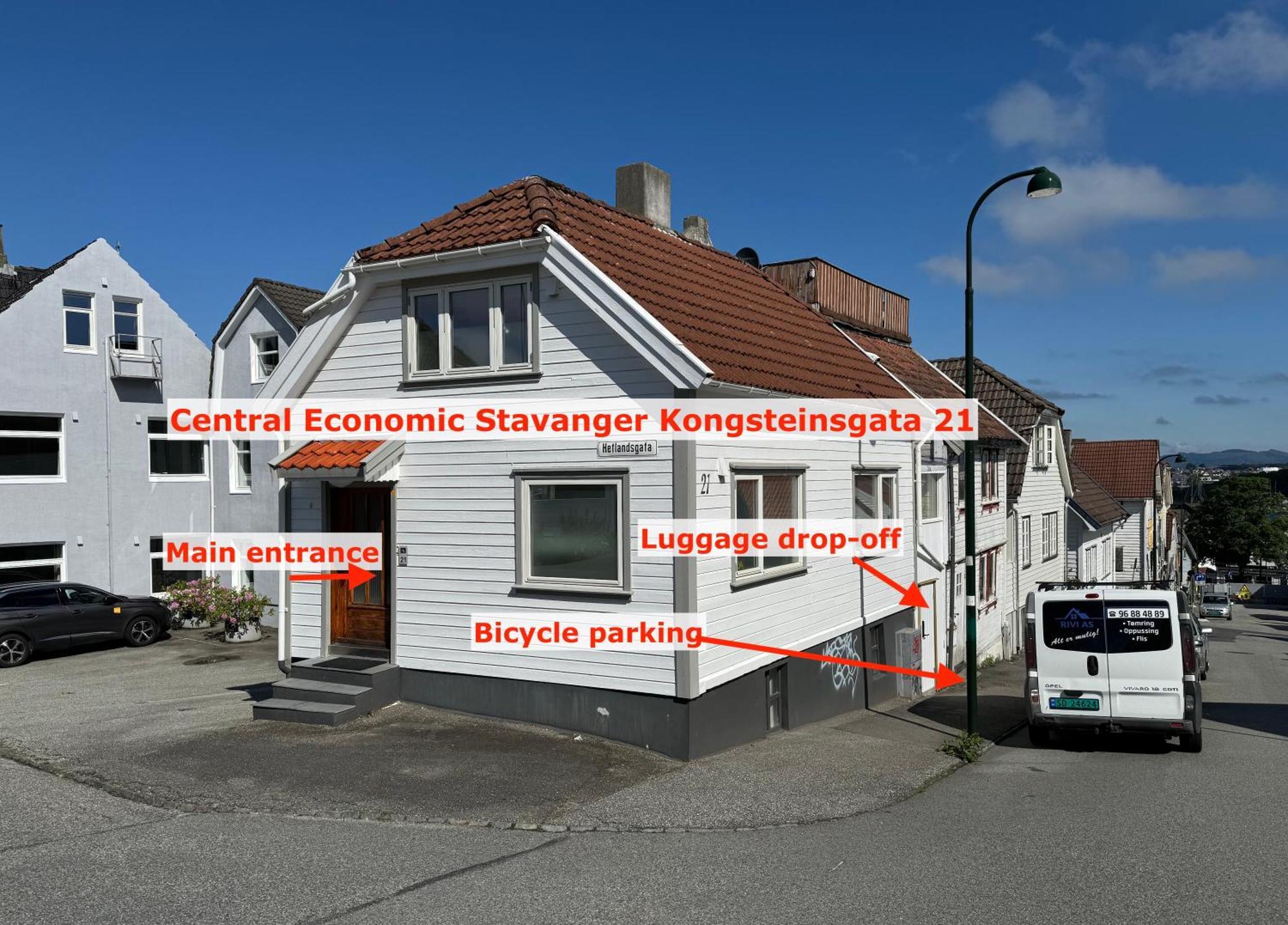 Central Economic Stavanger Kongsteinsgata Exterior photo